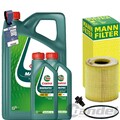 MANN ÖLFILTER+CASTROL MAGNATEC passend für LAND ROVER DEFENDER 2.2+2.4Td 122PS