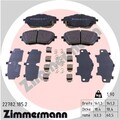 ZIMMERMANN Bremsbeläge Bremsbelagsatz Bremsklötze Vorne 22782.185.2