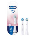 Oral-B iO Sanfte Reinigung Aufsteckbürsten Ersatzbürsten Weiß 2er Pack