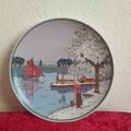 Wandteller Ø 24 cm Boehringer Mannheim GmbH HEINRICH Villeroy und Boch W.Germany