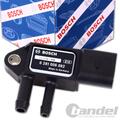 BOSCH DIFFERENZ-/ABGASDRUCK SENSOR für AUDI A1 A3 - A6 VW GOLF 6 POLO 6R TOUARAN