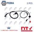 HCA-AU-013 ABS SENSOR DREHZAHLFÜHLER VORNE NTY 2PCS FÜR AUDI A6 C5,4B2,4B5