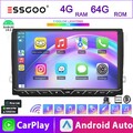 CarPlay Android 14 Autoradio 4+64G GPS KAM FM Für VW Golf 5 6 Polo Touran Passat