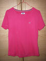 Tommy Hilfiger Mädchen T-Shirt Gr. S Brustweite 44 cm Länge 59 cm pink Baumwolle