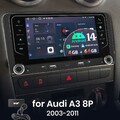 Android13 7" Autoradio Carplay Für Audi A3 S3 RS3 8P GPS Navi WIFI BT DAB+ 4+64G