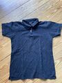 Gildan Damen Polo Shirt Poloshirt Kurzarm Basic T-Shirt schwarz Größe M