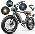 EMOKO C91 20 Zoll Mountainbike Elektrofahrrad 48V 17.5AH 1000W Fat Tyre E-bike