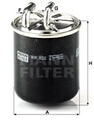 Kraftstofffilter Leitungsfilter WK 820 MANN-FILTER für SMART MITSUBISHI