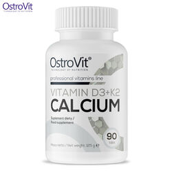 OSTROVIT VITAMIN D3 + K2 + CALCIUM -Mehr Energie & gesunde Knochen Muskeln Zähne
