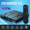 Android 13.0 Smart TV BOX 128GB 4GB Quad Core WIFI6 Netzwerk Media Player BT Neu