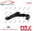 LINKS RECHTS QUERLENKER SATZ VORNE OUTER NIEDRIGER NTY ZWD-DW-032 2PCS V NEU