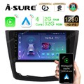 DAB+ Android 14 Autoradio Für Renault Kadjar 2015-2019 2G+32G Carplay GPS RDS BT