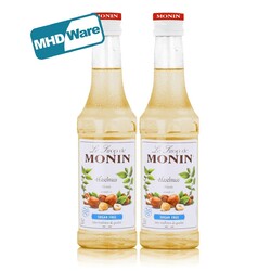 MHD 06.2025 Monin Haselnuss Light Sirup 250 ml -  (2er Pack)