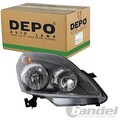 DEPO H1 H7 SCHEINWERFER RECHTS PASSEND FÜR OPEL ZAFIRA | 442-1149R-LDEM2