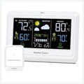 Funk Wetterstation mit Farbdisplay, Außensensor, Temperatur, Luftfeuchtigkeit