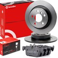 BREMBO Bremsenset Hinten Bremsscheiben Beläge für BMW 2 Gran Tourer (F46) 280mm
