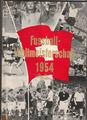 "FUSSBALL-WELTMEISTERSCHAFT 1954" WS-Verlag Schulze-Witteborg, Wanne-Eickel 1954