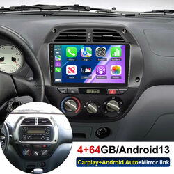 4+64G Android 13 Autoradio GPS Navi Carplay FM BT WIFI für Toyota RAV4 2001-2006