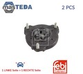 174028 FEDERBEINLAGER DOMLAGER PAAR VORNE FEBI BILSTEIN 2PCS NEU OE QUALITÄT