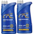 2 LITER 10W-40 MANNOL DEFENDER MOTORÖL TEILSYNTHETISCH 501.01 505.00 229.1