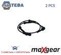 20-0432 ABS SENSOR DREHZAHLFÜHLER MAXGEAR 2PCS FÜR RENAULT CLIO IV,CAPTUR I