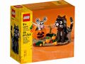 LEGO 40570 Iconic Katz und Maus an Halloween, drehbare Grundplatte