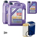 MAHLE Ölfilter 11 L LIQUI MOLY 5W-40 Leichtlauf High Tech für Audi A5 1.8 TFSI