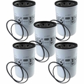 5x MANN-FILTER Hydraulikfilter für Automatikgetriebe W 1245/3 x