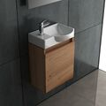 Badmöbel Set Waschbecken mit Unterschrank Waschtisch Gäste WC Waschplätze Bad