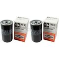 2x MAHLE / KNECHT Hydraulikfilter für Automatikgetriebe HC 5