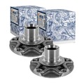 2X VAICO RADNABE HINTEN BEIDSEITIG VORNE passend für AUDI A4 A6 A8 R8 VW PASSAT