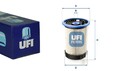 UFI Kraftstofffilter für VW GOLF VII GOLFVAN JETTA IV PASSAT SCIROCCO TIGUAN