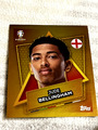1 x Topps UEFA EURO 2024 Sticker - GOLD (SP) Star Player Jude Bellingham ENG SP