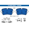 1x ORIGINAL® Ate 13.0460-2650.2 Bremsbelagsatz, Scheibenbremse Hinten, exkl.