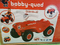 BIG Bobby Car Quad Racing rot Rutschauto f Kinder ab 3 Jahre, Flüsterreifen NEU!