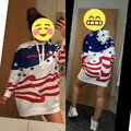 CALVIN KLEIN JEANS HOODIEKLEID HOODIEDRESS CK HOODIE KAPUZENPULLOVER Gr. XS NEUW