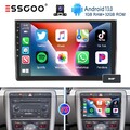 DAB+ 1+32GB Autoradio Android 13 CARPLAY GPS NAV Kam für Audi A4 S4 RS4 8E B6 B7