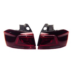 LED Heckleuchten Rückleuchten außen VW Passat B8 Variant R-Line abgedunkelt