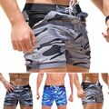 Bequeme Herren Tarnmuster Shorts für Sommer Strandpartys und Sport