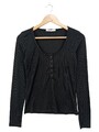NA-KD Longsleeve Damen Shirt Gr. DE 36 schwarz Casual-Look