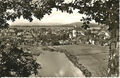 AK Viechtach Bayer. Wald - Ortsansicht, Kirche, Brücke, Schwarze Regen -von 1958