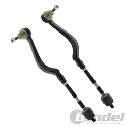 2x SPURSTANGE = SPURSTANGENKOPF + AXIALGELENKE passend für DACIA LOGAN SANDERO