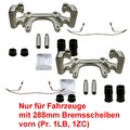 Bremssattelhalter Set vorn für VW Passat 3B 3BG AUDI A4 B5 Bremssattelträger