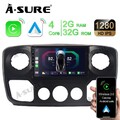 2+32G Carplay Autoradio Android 14 GPS Navi Für Renault Master 3 Opel Movano B