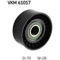 SKF VKM 61017 Umlenkrolle Führungsrolle Keilrippenriemen für TOYOTA LEXUS