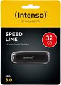 Intenso Speed Line, 32GB Speicherstick, USB-Stick 3.2 Gen 1x1, schwarz