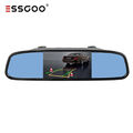 4.3" Auto Rückspiegel TFT LCD Monitor Für Rückfahrkamera Einparkhilfe Nachtsicht