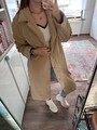 Fuchs Schmitt Wintermantel Steppmantel beige Gold Gr. 44