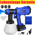 Neu Renovieren Farbsprühsystem Farbsprühgerät Elektrische Spritzpistole Li Akku