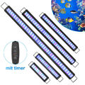 30-130cm LED Aquarium mit timer RGB Licht Tropischen Fische 10-45W